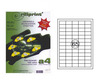 Etiketid RILLSTAB Rillprint, A4, 38 x 21.2 mm, 65 etiketti lehel, 100 lehte