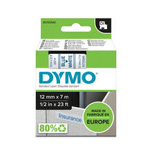 Markeerimislint DYMO D1 45014, 12 mm x 7 m, sinine valgel