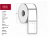 Etiketid Capture Label 50x25, 50 x 25 mm, valge, 4 tk