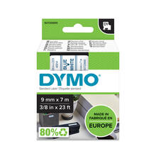 Etiketilint DYMO D1, 9 mm x 7 m, sinine valgel