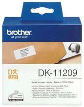 Etiketid Brother DK11209, 29 x 62 mm, 800 tk