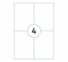 Kleebised Capture A4LABEL-105X148, A4, 105 x 148 mm, 400 tk