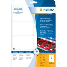 Isekleepuv etikett Herma 4575, 99.1 x 67 mm, valge, 160 tk
