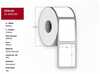 Etiketid Capture CA-3005103, 148 x 210 mm, Core 76 mm, direct thermal