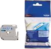 Etiketilint Brother P-touch MK621B, 9 mm, must kollasel, 4 m