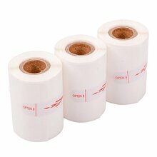 Isekleepuvad etiketid HISMART, 40 x 60 mm, 53 tk rullis, 3 tk