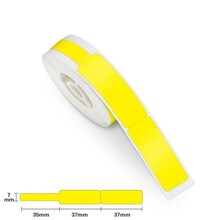 Termilised etiketid Niimbot RXL12.5109-65Y, kollased