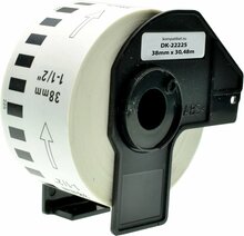 Etiketirull Brother DK-22225, 38 mm, 30.48 m