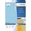 Etiketid Herma 4563, A4, 105 x 148 mm, sinine, 80 tk