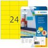 Etiketid HERMA 4466, kollane, 70 x 37 mm, 480 tk
