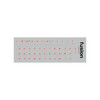 Kleebised Fusion Accessories Laminated Stickers RU/ENG, läbipaistev/punane