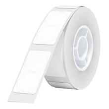 Termoetiketid Niimbot T 14x28mm, 220 tk, valged ümmargused