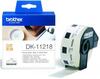 Etiketirull Brother DK-11218, 24 mm, valge, 1000 tk