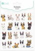 Kleebised Dallprint Puppies, 20 tk