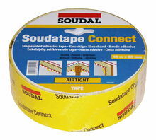 Aurutõkketeip Soudal Soudatape Connect, 60 mm x 40 m, iseliimuv