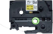 Etiketilint Brother FLE6511, 21 mm x 45 mm, must/kollane