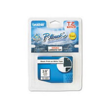 Markeerimislint Brother TZe-221, 9 mm x 8 m, must/valge