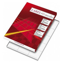 Kleepsud Label Media A4, 52.5 x 29.7 mm, valged, 40 tk