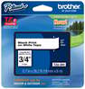 Kleeplint Brother TZE-241, 18 mm x 8 m, valge/must