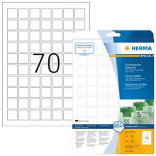 Etiketid Herma 10105, A4, 24 x 24 mm, valge, 1750 tk