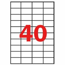 Kleebisetiketid Multi3, A4, 52.5 x 29.7 mm, valge, 100 lehte