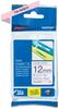 Etiketilint Brother TZe-MQE31, 12 mm x 400 cm, must/pastellroosa