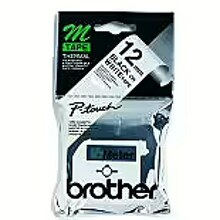 Etiketilint Brother M-K231BZ, 12 mm, must/valge, 800 cm