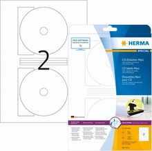 Etiketid HERMA 5115, valge, isekleepuv, 50 tk