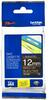 Etiketilint Brother Tape Cassette TZe-335, lamineeritud, 12 mm, 800 cm, must/valge