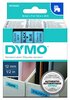 Etiketilint DYMO D1 S0720560, 12 mm x 7 m, must sinisel