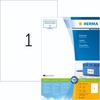 Etiketid Herma 4428, A4, 210 x 297 mm, valge, 100 tk