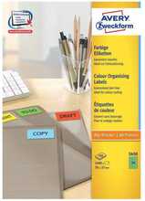 Kleebisetiketid Avery Zweckform, A4, 70 x 37 mm, 100 lehte, rohelised