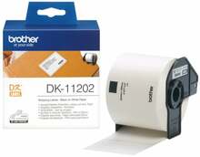 Etiketid Brother DK-11202, valge, 100 tk