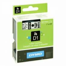 Etiketilint DYMO D1 S0720930, 24 mm x 7 m, must valgel