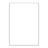 Kleebisetiketid Avery ELA02, A4, 210 x 297 mm, valge, 100 lehte