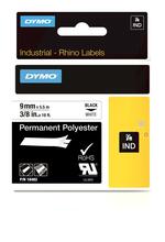 Etiketilint DYMO 18482, must valgel, 5.5 m