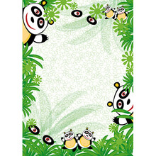 Dekoratiivpaber diplomitele Galeria Papieru Panda, A4, 170 g, 25 lehte