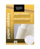 Dekoratiivpaber Galeria Papieru LIANA A4, 100 g/m, valge, 50 lehte