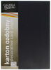 Dekoratiivpaber Millenium A4, must, 250 g, 20 lehte