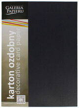 Dekoratiivpaber Millenium A4, must, 250 g, 20 lehte