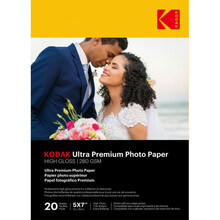 Fotopaber Kodak Ultra Premium, 5x7, 280 g/m, läikiv, 20 lehte