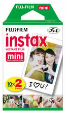 Fotopaber Fujifilm Instax Mini, 20 tk, läikiv, valge
