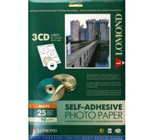 Isekleepuv fotopaber Lomond Self Adhesive Inkjet Photo Paper Matte, A4, 25 lehte