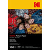 Fotopaber Kodak 180gsm 9.1mil, 4x6, läikiv, 100 lehte
