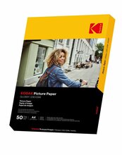 Fotopaber Kodak Picture Paper 9891267, A4, läikiv, 230 g/m, 50 lehte