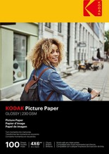 Fotopaber Kodak Picture Paper 9891164, 10 x 15 cm, läikiv, 230 g/m, 100 lehte