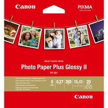 Fotopaber Canon PP-201, 13 x 13 cm, läikiv, 265 g/m, 20 lehte