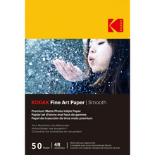 Fotopaber KODAK Fine Art Paper, 4x6, 230 g/m, matt, 50 lehte