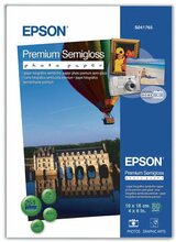 Fotopaber Epson C13S041765, 10x15 cm, Premium Semigloss, 251 g, 50 lehte