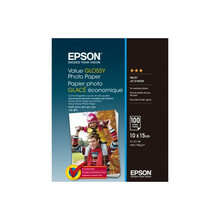 Fotopaber Epson Value Glossy, 10 x 15 cm, läikiv, 100 lehte